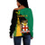 Jamaica Off Shoulder Sweatshirt National Bird Unity Style