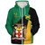 Jamaica Sherpa Hoodie National Bird Unity Style