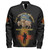 Buffalo Soldiers Zipper Bomber Jacket 41st Infantry Regiment Buffalo Soldiers With Regimental
