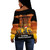 Buffalo Soldiers Off Shoulder Sweatshirt Army On Patrol In The Old West