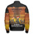 Buffalo Soldiers Zipper Bomber Jacket Army On Patrol In The Old West