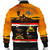 Buffalo Soldiers Bomber Jacket Cavalrymen And Guidons In Western Sunset