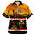 Buffalo Soldiers Hawaiian Shirt Cavalrymen And Guidons In Western Sunset