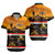 Buffalo Soldiers Short Sleeve Shirt Cavalrymen And Guidons In Western Sunset