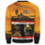 Buffalo Soldiers Sweatshirt Cavalrymen And Guidons In Western Sunset