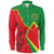 Ethiopia Long Sleeve Shirt Lion Lightning Style