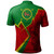 Ethiopia Polo Shirt Lion Lightning Style