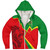Ethiopia Sherpa Hoodie Lion Lightning Style