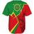 Ethiopia Baseball Shirt Lion Lightning Style