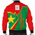 Burkina Faso Bomber Jacket Lightning Style