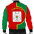 Burkina Faso Bomber Jacket Half Circle