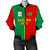 Burkina Faso Bomber Jacket Half Circle