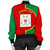 Burkina Faso Bomber Jacket Half Circle