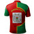 Burkina Faso Polo Shirt Half Circle