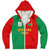 Burkina Faso Sherpa Hoodie Half Circle