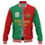 Burkina Faso Baseball Jacket Half Circle