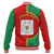 Burkina Faso Baseball Jacket Half Circle