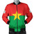 Burkina Faso Bomber Jacket Flag Original Style