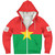 Burkina Faso Sherpa Hoodie Flag Original Style