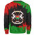Burkina Faso Sweatshirt Face Style