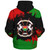 Burkina Faso Sherpa Hoodie Face Style