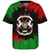 Burkina Faso Baseball Shirt Face Style