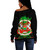 Burkina Faso Off Shoulder Sweatshirt Tip Style