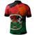 Burkina Faso Polo Shirt Coat Of Arms Grunge Style