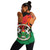 Burkina Faso Women Tank Coat Of Arms Grunge Style