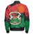 Burkina Faso Zipper Bomber Jacket Coat Of Arms Grunge Style