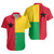 Guinea Bissau Short Sleeve Shirt Flag Original Style