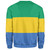 Gabon Sweatshirt Flag Original Style