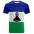 Lesotho T-Shirt Flag Original Style