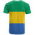 Gabon T-Shirt Flag Original Style