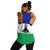 Lesotho Women Tank Flag Original Style