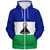 Lesotho Sherpa Hoodie Flag Original Style