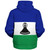 Lesotho Sherpa Hoodie Flag Original Style
