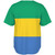 Gabon Baseball Shirt Flag Original Style