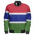 The Gambia Zipper Bomber Jacket Flag Original Style