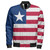 Liberia Zipper Bomber Jacket Flag Original Style