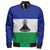 Lesotho Zipper Bomber Jacket Flag Original Style