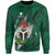 Nigeria Sweatshirt Coat Of Amrs Scratches Cracks Style