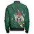 Nigeria Zipper Bomber Jacket Coat Of Amrs Scratches Cracks Style