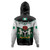 Nigeria Hoodie Crest Glory Grunge Design Flag