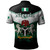 Nigeria Polo Shirt Crest Glory Grunge Design Flag