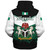 Nigeria Sherpa Hoodie Crest Glory Grunge Design Flag