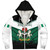 Nigeria Sherpa Hoodie Crest Glory Grunge Design Flag