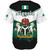 Nigeria Baseball Shirt Crest Glory Grunge Design Flag