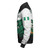 Nigeria Zipper Bomber Jacket Crest Glory Grunge Design Flag