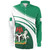 Nigeria Long Sleeve Shirt Flag And Coat Of Arms Curve Style
